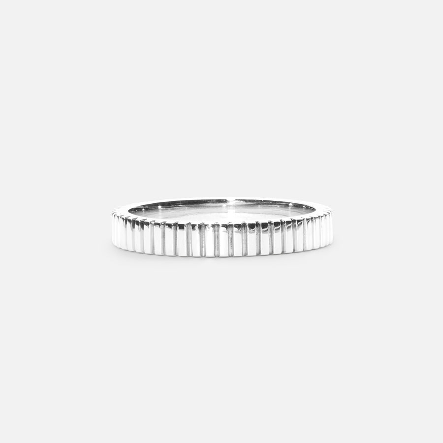 Men's Structured Wedding Ring