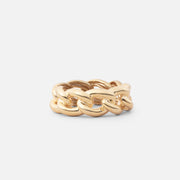 Gold Chain Ring