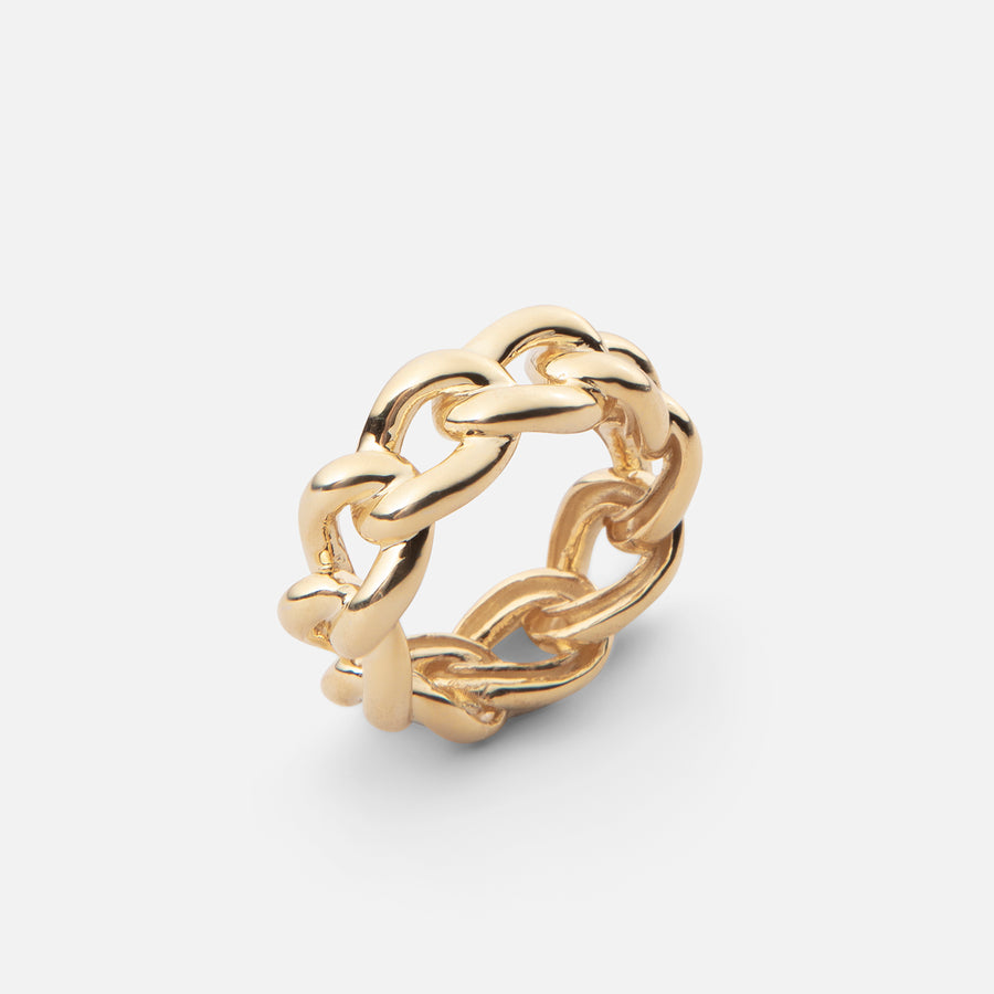 Gold Chain Ring