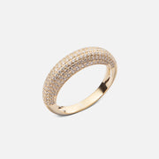 Medium Diamond Dome Ring