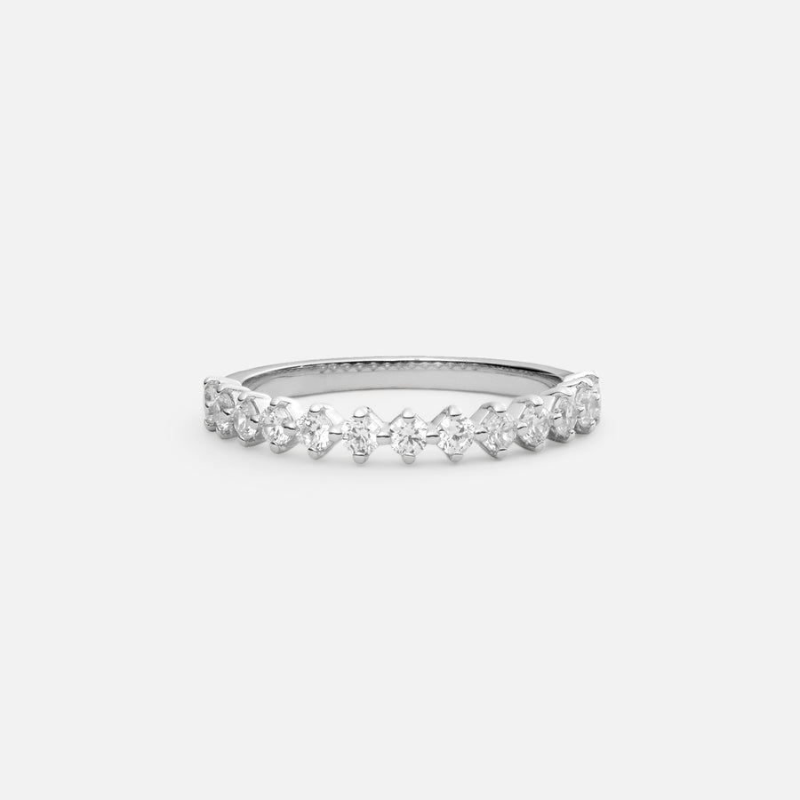 Twist Prong Diamond ring