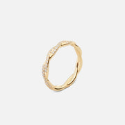 Twisted Diamond Ring