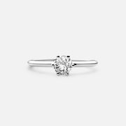 0,9ct Round Diamond Ring