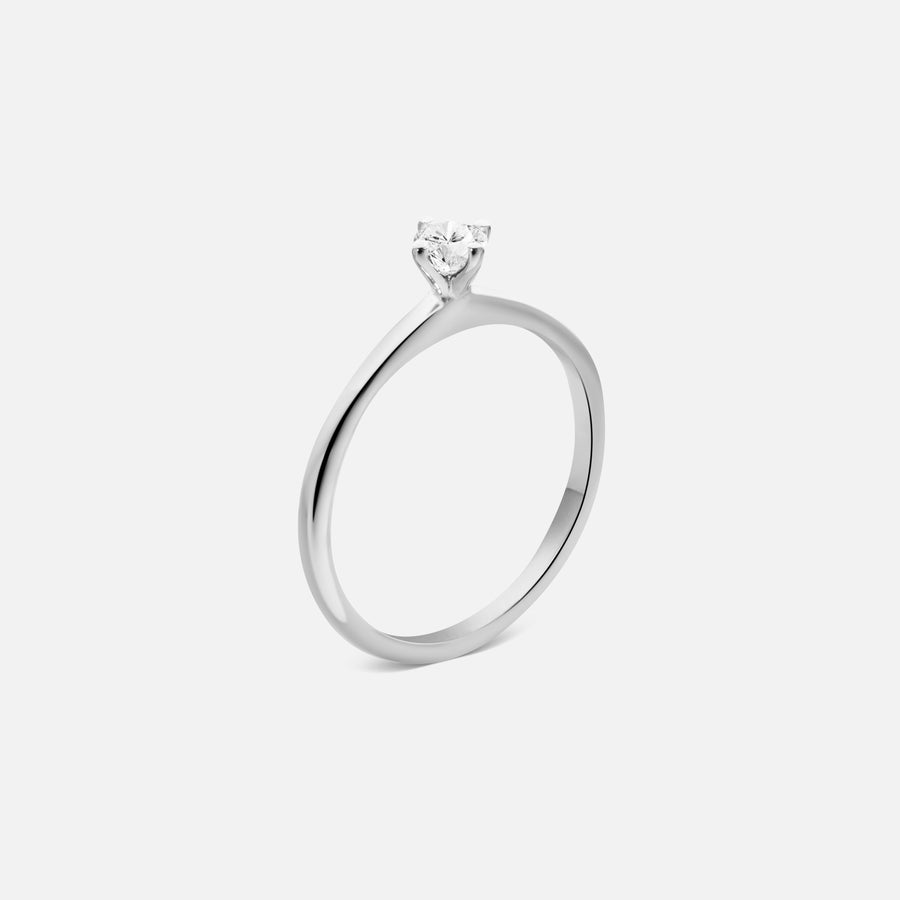 0,2ct Round Diamond Ring