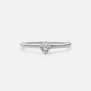 0,2ct Round Diamond Ring