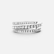 Coil Diamond Ring