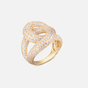 Diamond Knot Ring