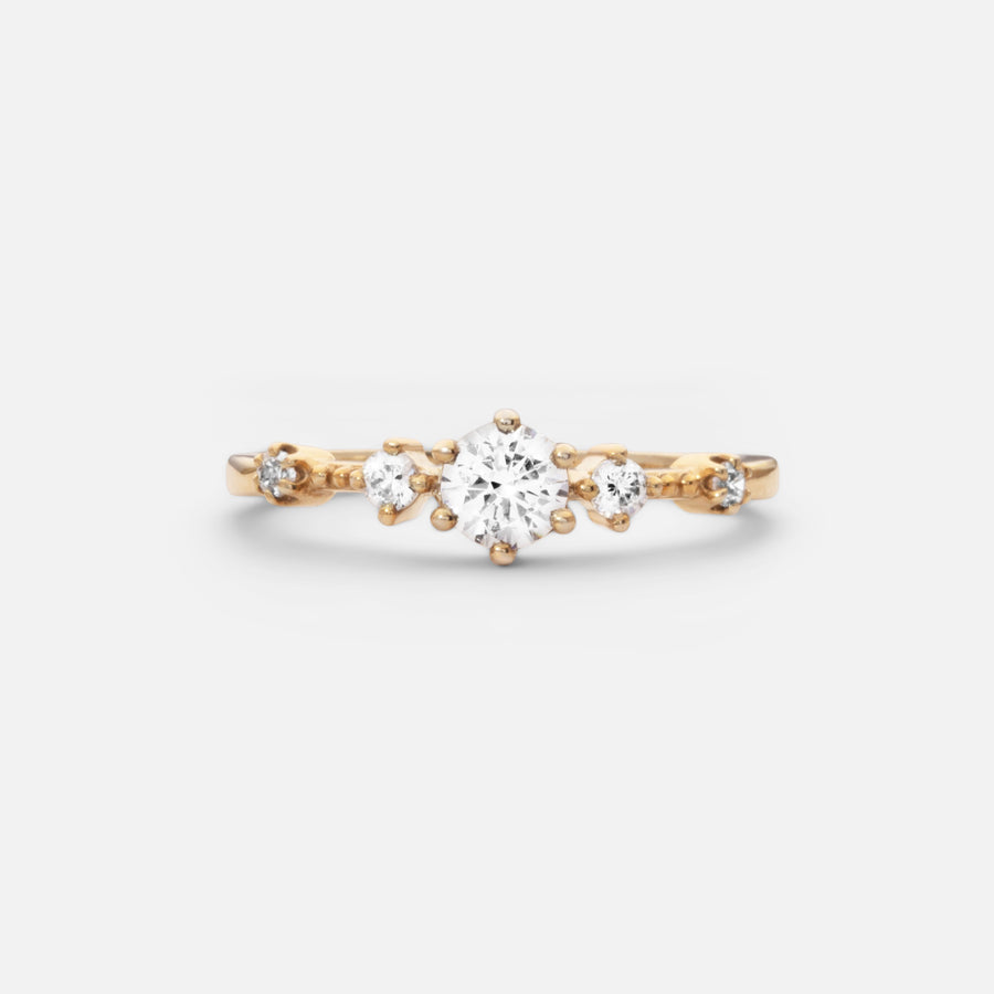 0,7ct Vintage Inspired Diamond Ring