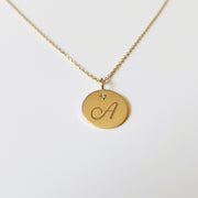 Charm Letter Necklace
