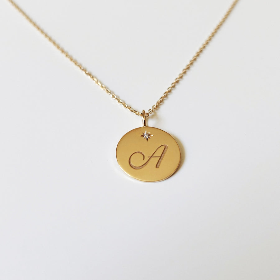 Charm Letter Necklace