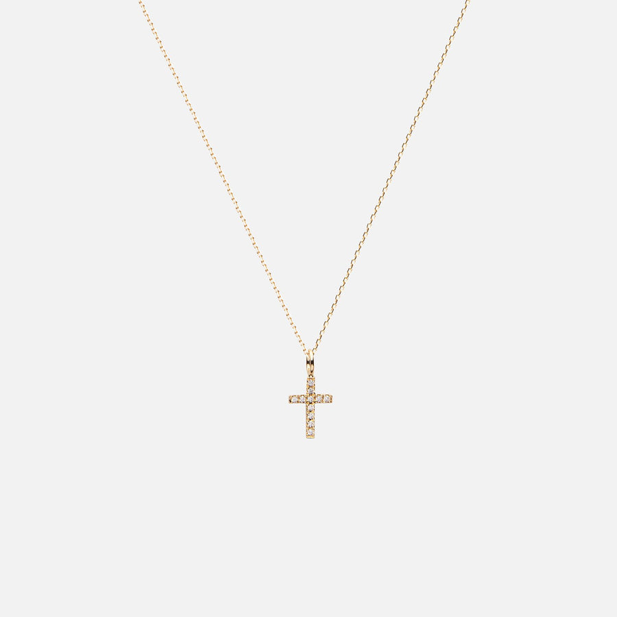 Diamond Cross Necklace