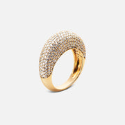 Large Diamond Dome Ring
