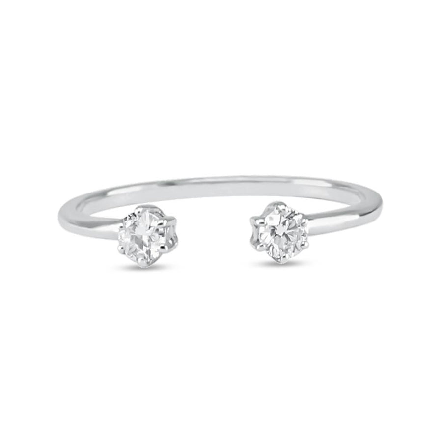 Double Diamond Ring