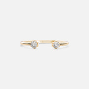 Double Diamond Ring