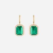 Vintage Inspired Gold Earrings