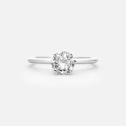 0,7ct Hidden Halo Diamond Ring