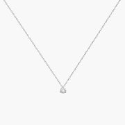 0,18 ct Diamond Solitaire Necklace