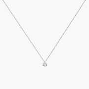 Diamond Solitaire Necklace