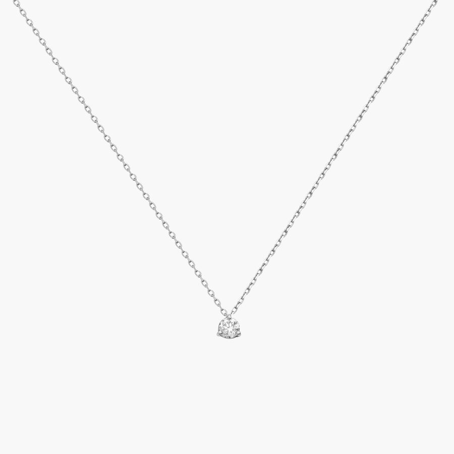 Diamond Solitaire Necklace