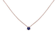 0,18 ct Diamond Solitaire Necklace