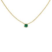 0,18 ct Diamond Solitaire Necklace
