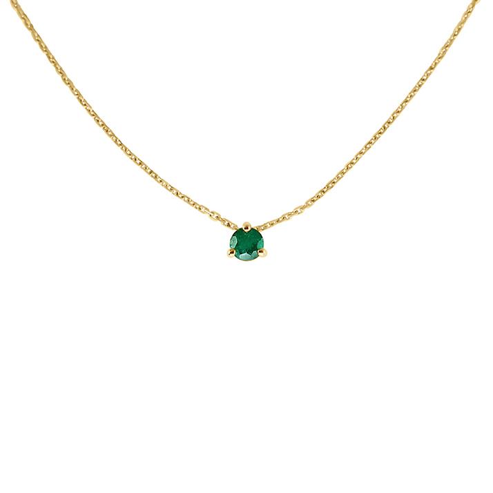0,18 ct Diamond Solitaire Necklace