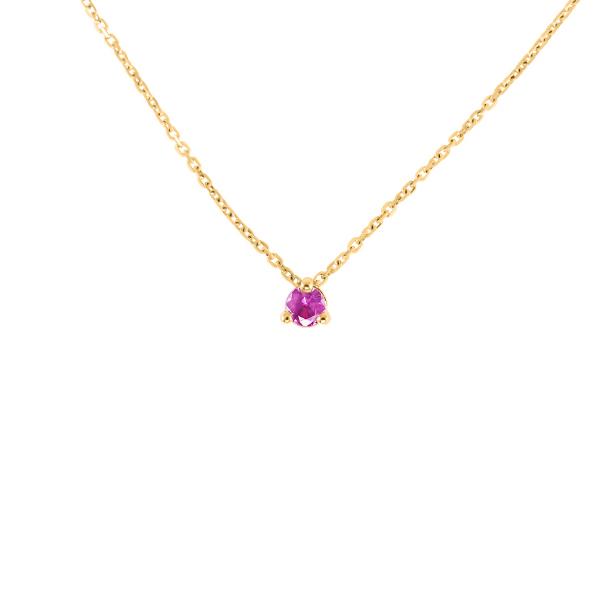 0,18 ct Diamond Solitaire Necklace