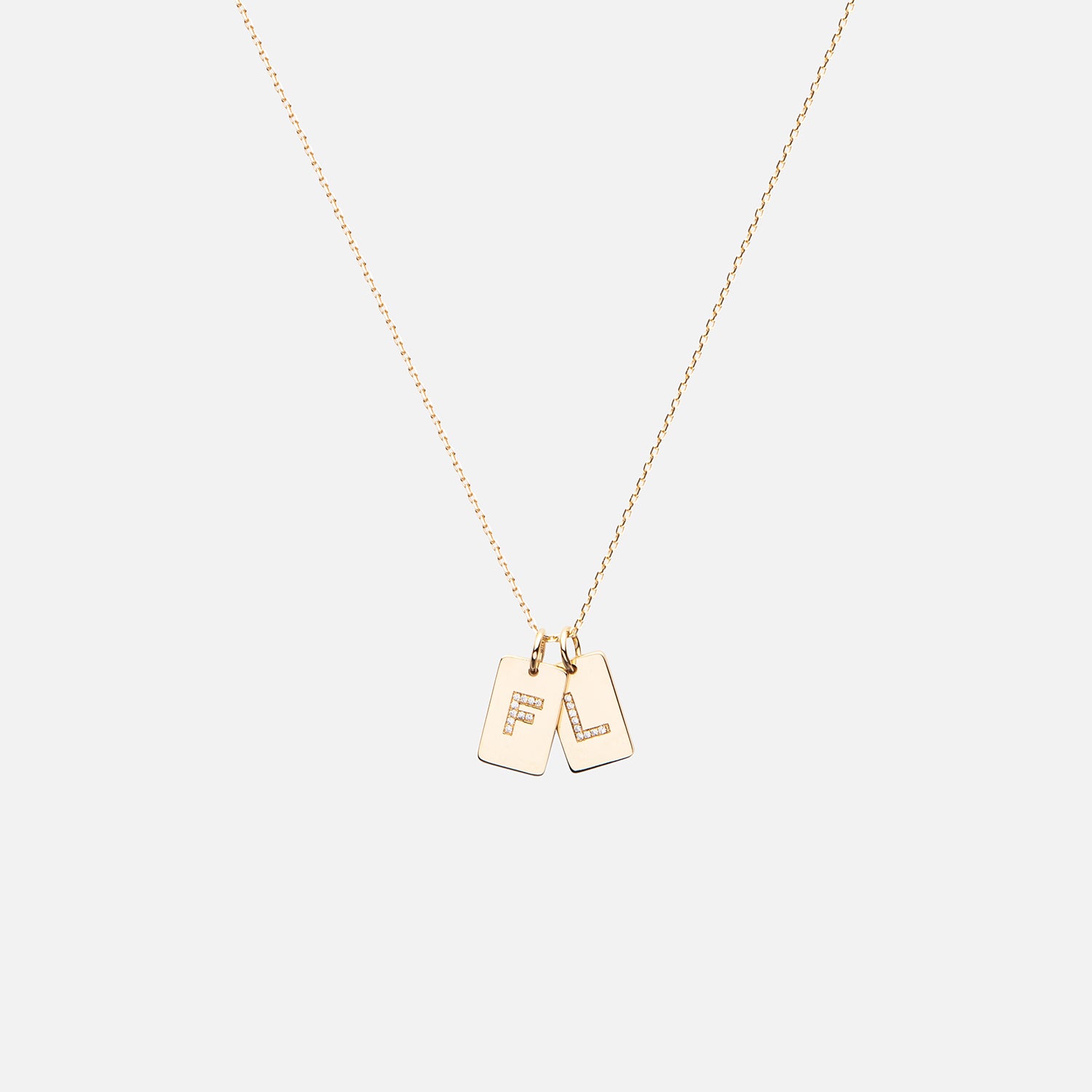 Diamond Tag Pendant