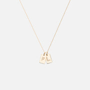 Diamond Tag Pendant
