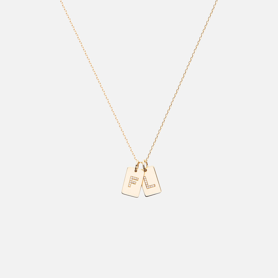 Diamond Tag Pendant