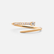Mini Coil Diamond Ring