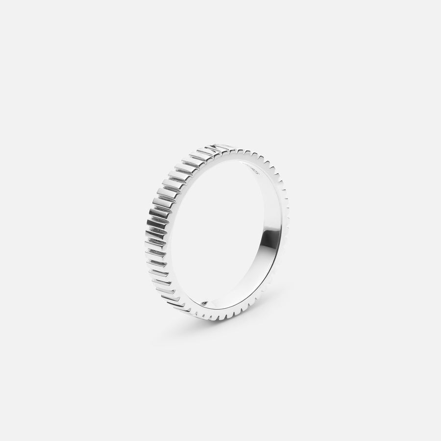 Men's Structured Wedding Ring