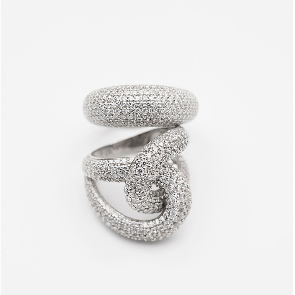 Diamond Knot Ring – Cravingfor