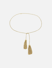 Tassel long necklace