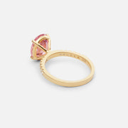Pink Morganite Diamond Ring
