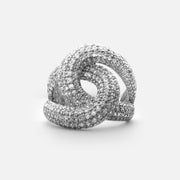 Diamond Knot Ring