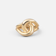 Small Gold Knot Ring