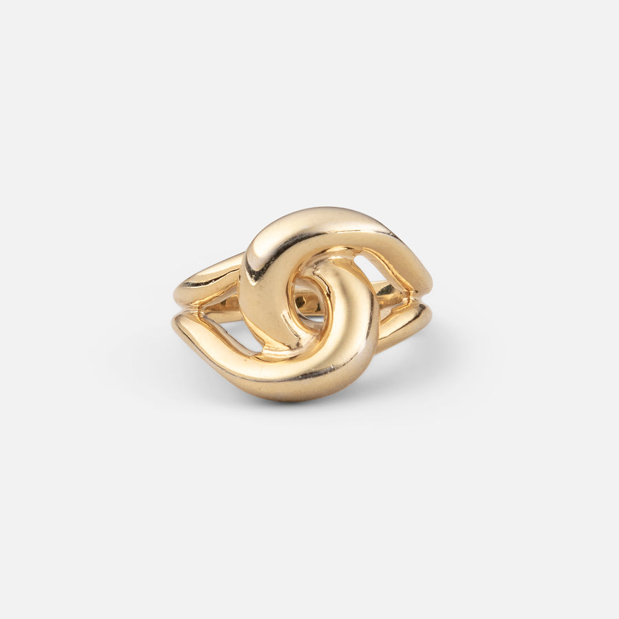 Small Gold Knot Ring
