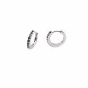 Huggie Hoop Diamond Earrings