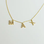 3 Letter Necklace