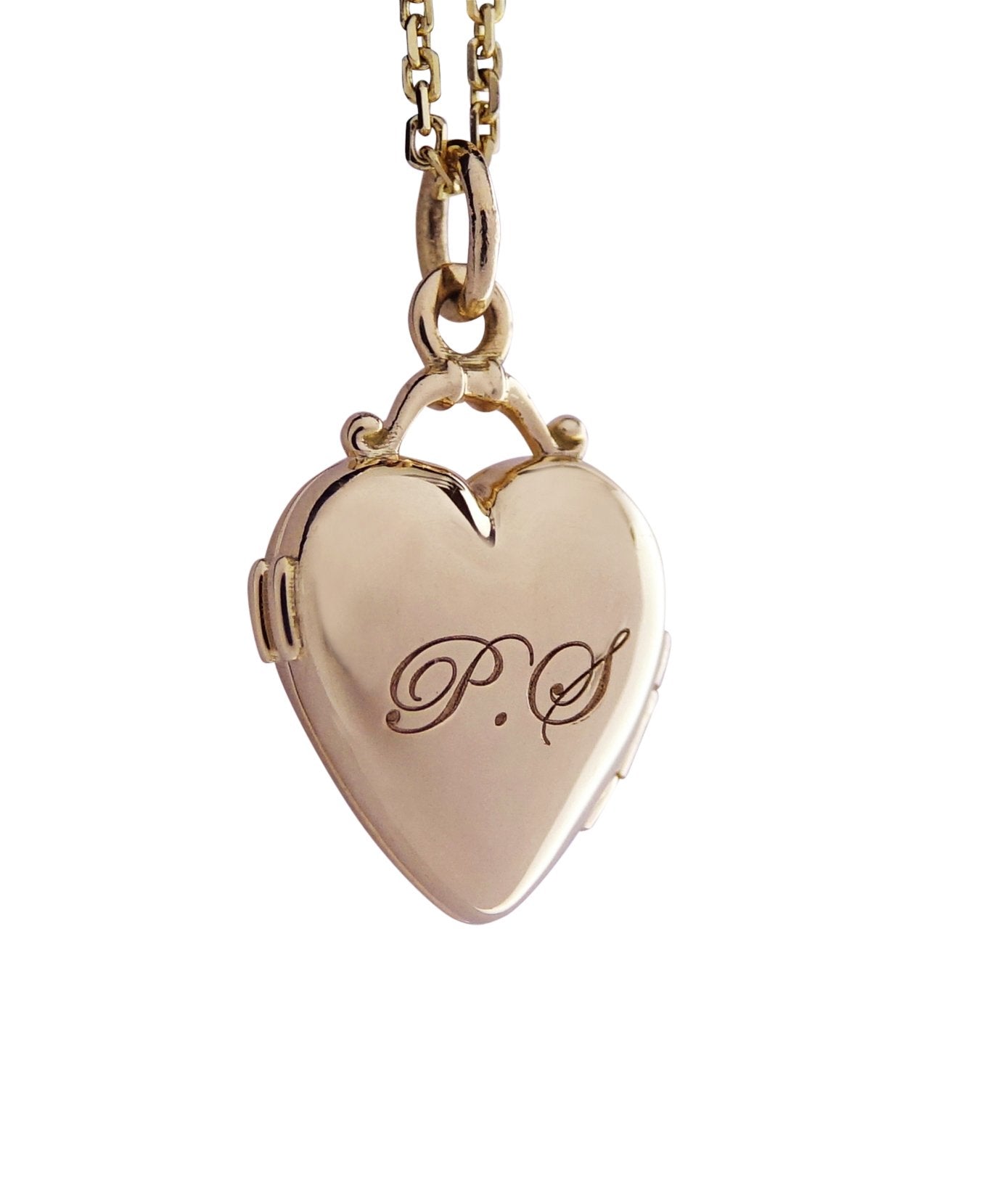 Sterling Silver Name and Illustration Personalised Heart Locket | Bloom  Boutique