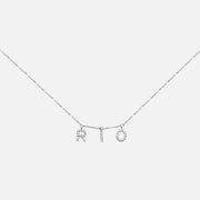 3 Letter Necklace