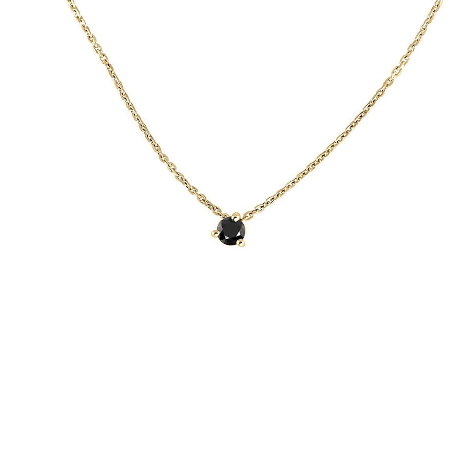 black diamond jewelry necklace