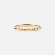 Studded Gold Eternity Ring